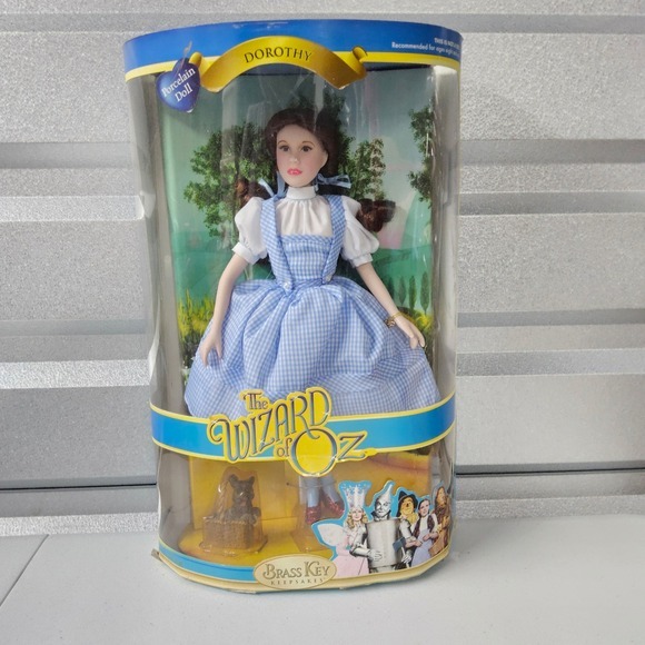 Brass Key Keepsakes Dorothy Porcelain Doll Wizard of‎ Oz Collectible - Picture 1 of 10